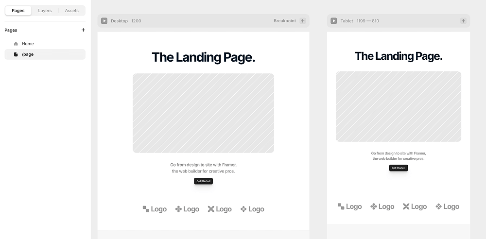 Результат работы Framer