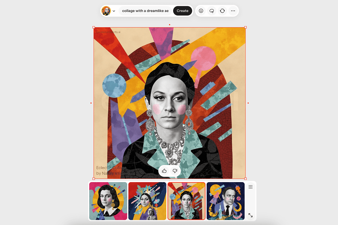 Результат работы exactly.ai