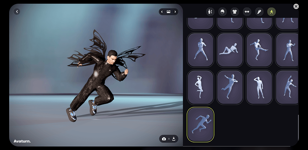 Результат работы Avaturn