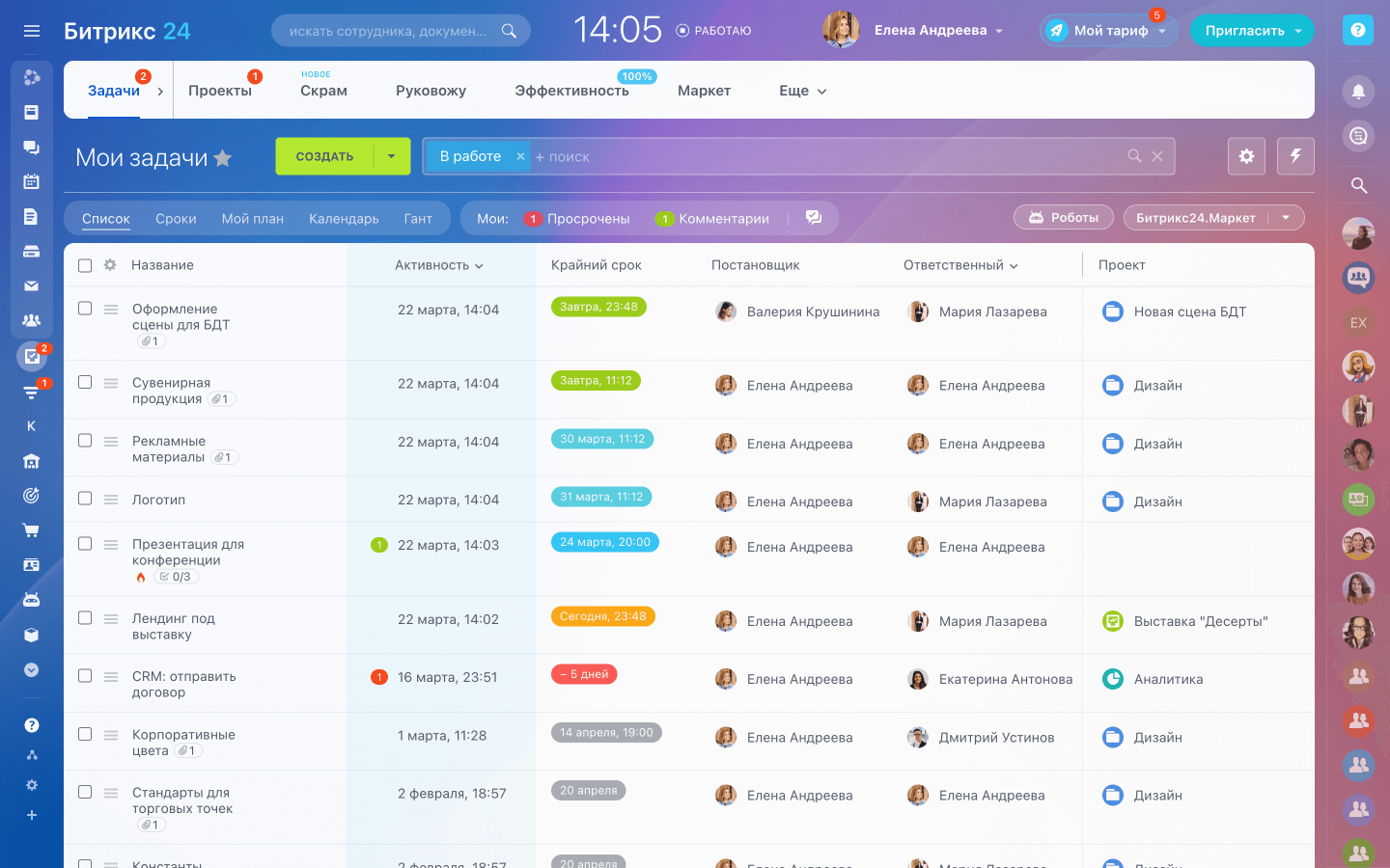 Планировщики в Битрикс24