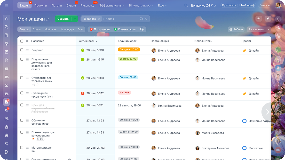 Контроль исполнения