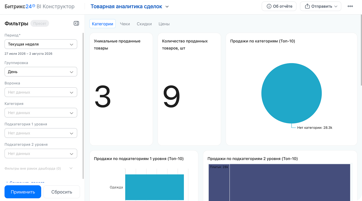 Аналитика по&nbsp;магазинам и&nbsp;продавцам