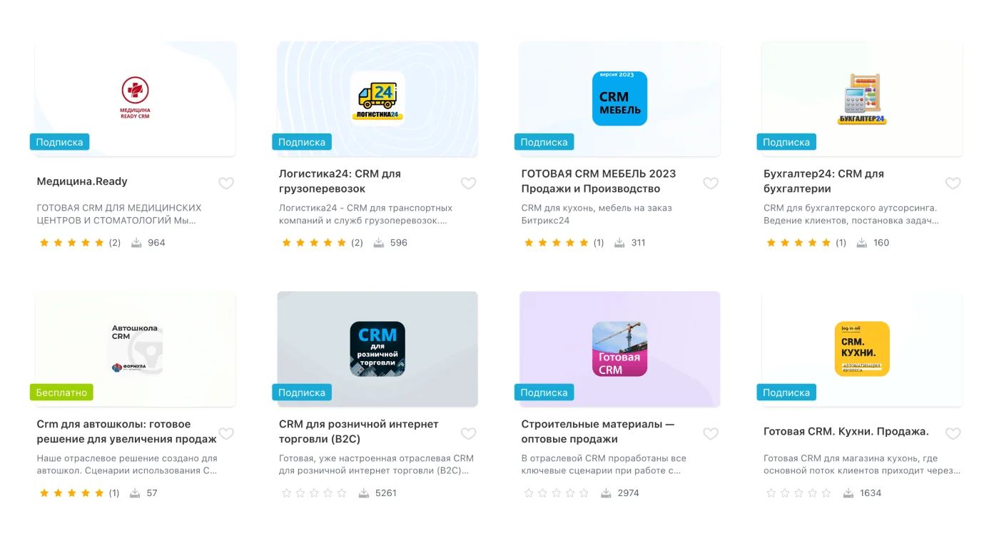 Отраслевые CRM