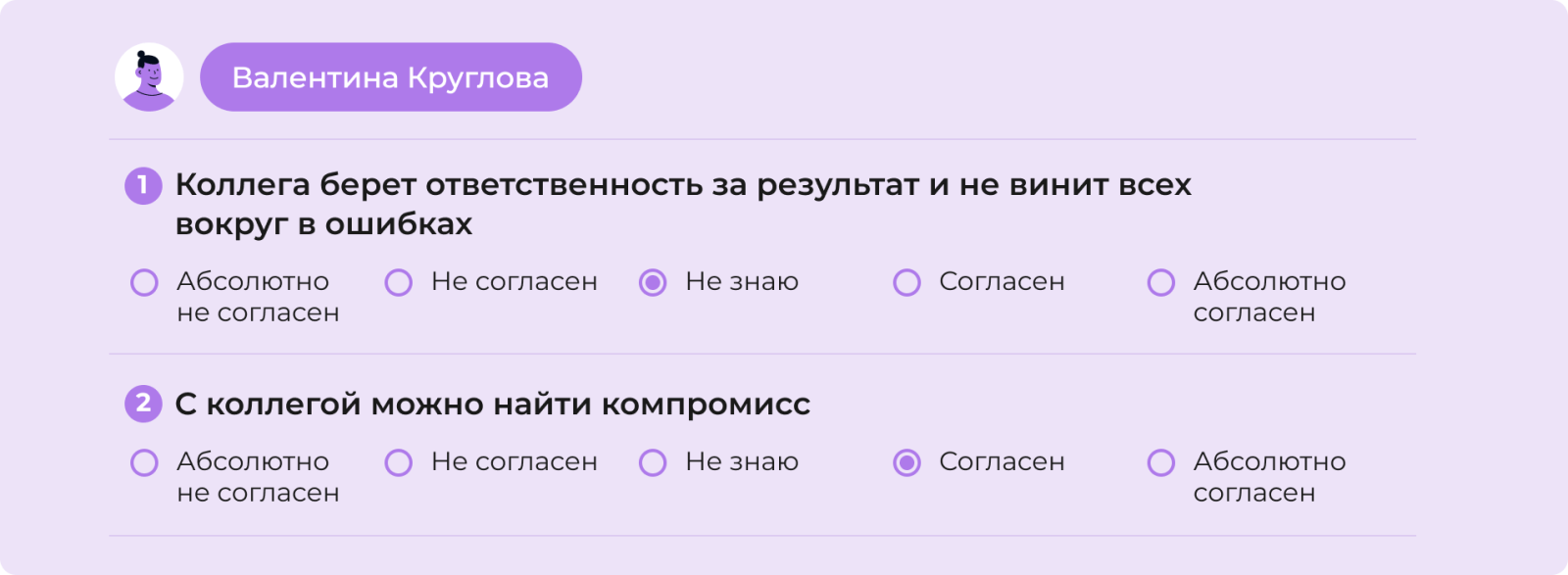Оценка по шкале