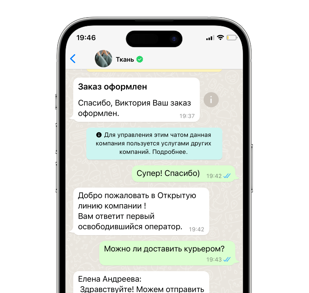 Виртуальный WhatsApp