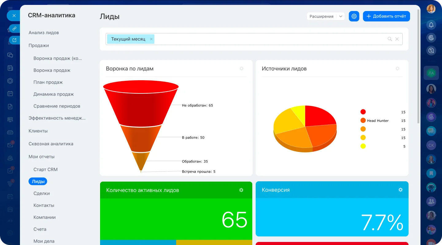 HR-аналитика и отчёты